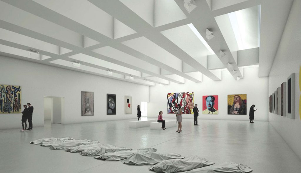 ampliamento galleria d’arte <br> con riqualificazione dell’area pertinente <br> cagliari <br> 2011